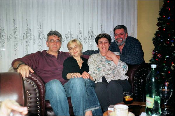 Muriz-Misko, supruga Elza, Branka i Spinks