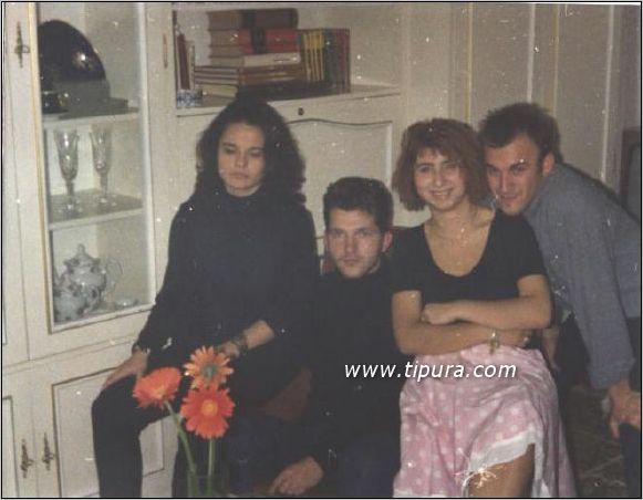 Silva Barunovic, Boris Starcevic, Aida Sahovic, Sulejman Trezimehic-Skile (kod Aide 1988)