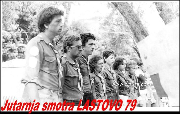 Izvidjaci (jutarnja smotra Lastovo 79)