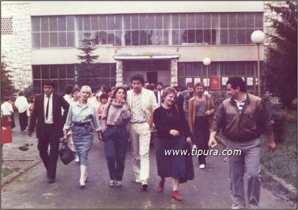 1398 15 Godina mature, maturanata Dobojske Gimnazije. Doboj 31/05/86