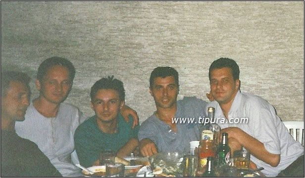 Guja, Mika, Davor, Sirco i Pepi (Juli 1994)