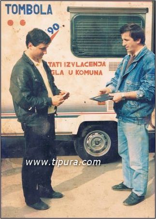Resad Caplja i Hadzic Becir glavni zgoditak Zanaske zabave 1988 u Doboju
